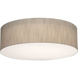 AFX Lighting ANF1524MB-JT Anton 3 Light 15 inch Jute Flush Mount Ceiling Light