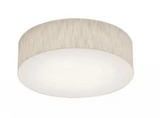 AFX Lighting ANF1932LAJUD-JT-MS Anton Flush Mount w/ Motion, 120V-277V, Selectable CCT, Jute Finish