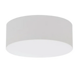 AFX Lighting ANF1932LAJUD-LW-BB Anton LED Flush Mount in Linen White