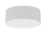 AFX Lighting ANF1932LAJUD-LW-MSBB Anton LED Flush Mount in Linen White