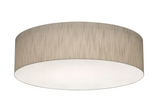 AFX Lighting ANF1932MB-JT Anton 3 Light 19 inch Jute Flush Mount Ceiling Light