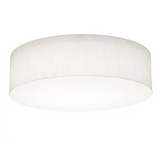 AFX Lighting ANF1932MB-LW Anton 3 Light 19 inch Linen White Flush Mount Ceiling Light