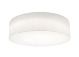 AFX Lighting ANF2432L5AJUD-LW Anton LED 24 inch Linen White Flush Mount Ceiling Light