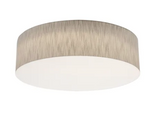 AFX Lighting ANF2432MB-JT Anton 3 Light 24 inch Jute Flush Mount Ceiling Light in Incandescent