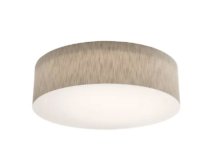 AFX Lighting ANF3044MB-JT Anton 4 Light 30 inch Jute Flush Mount Ceiling Light in Incandescent