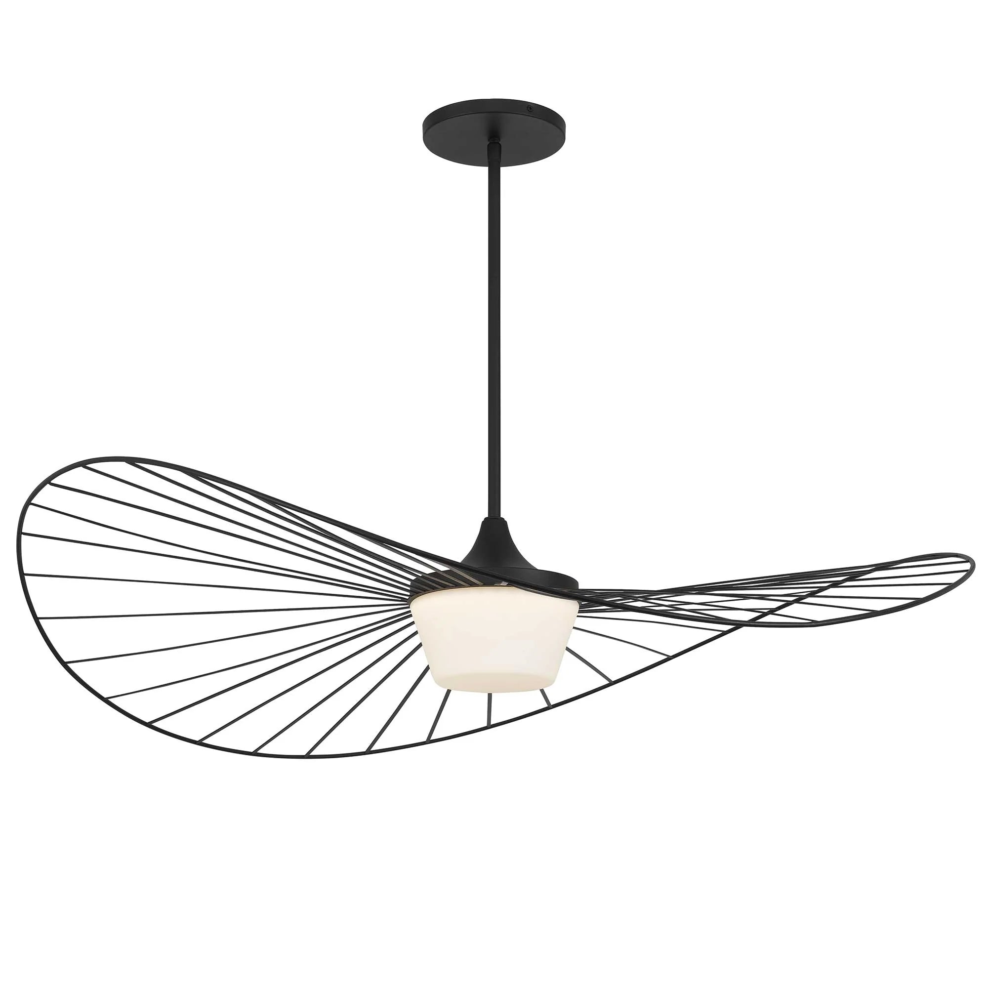 Alteck lighting AP0071-5CCT-W-BK 44" New Wave LED Indoor Ceiling Pendant Light  - Finish: Sand Black