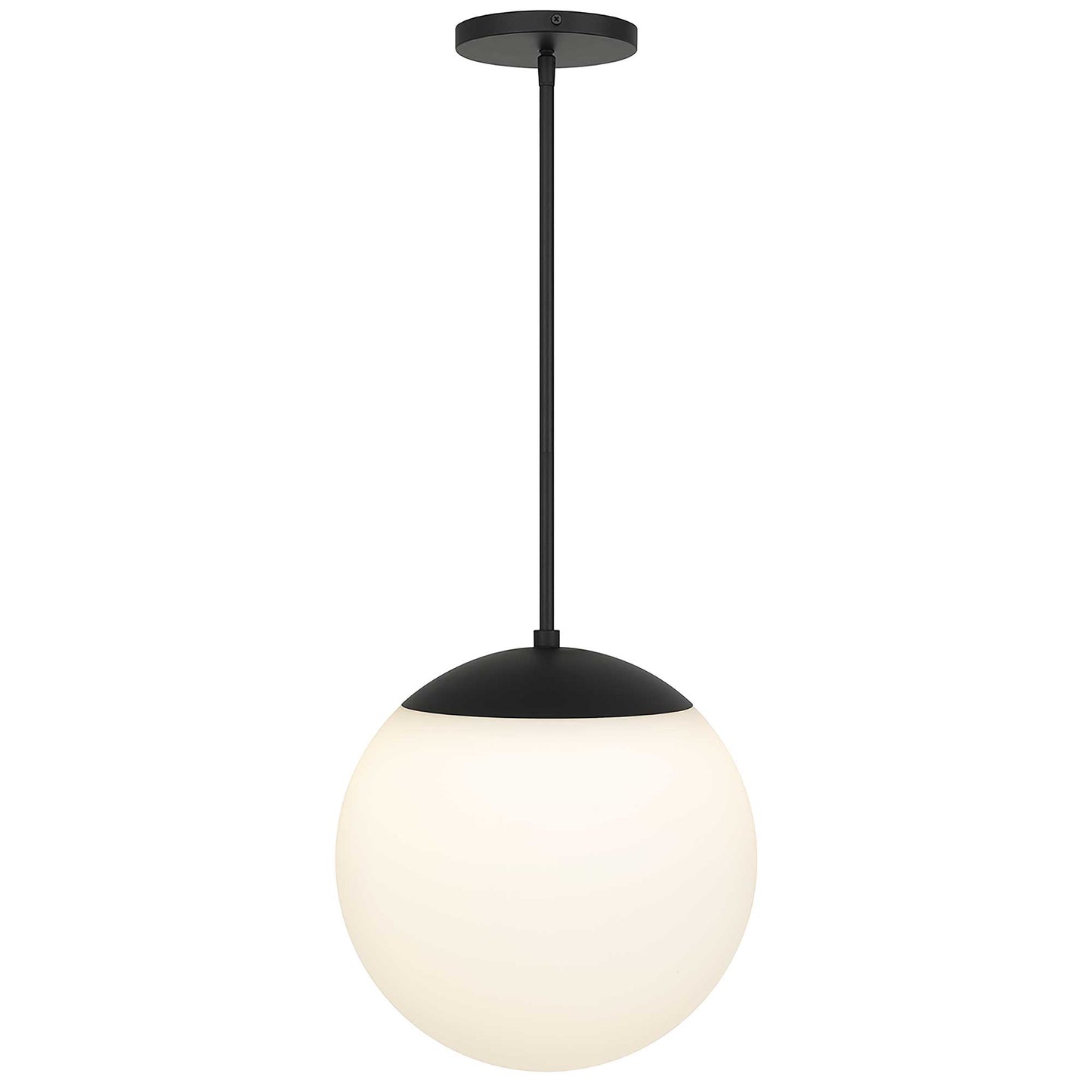 Alteck lighting AP0073-5CCT-W-BK Rondure 14" Pendant  LED Pendant Light - 5CCT Selectable - Finish: Sand Black