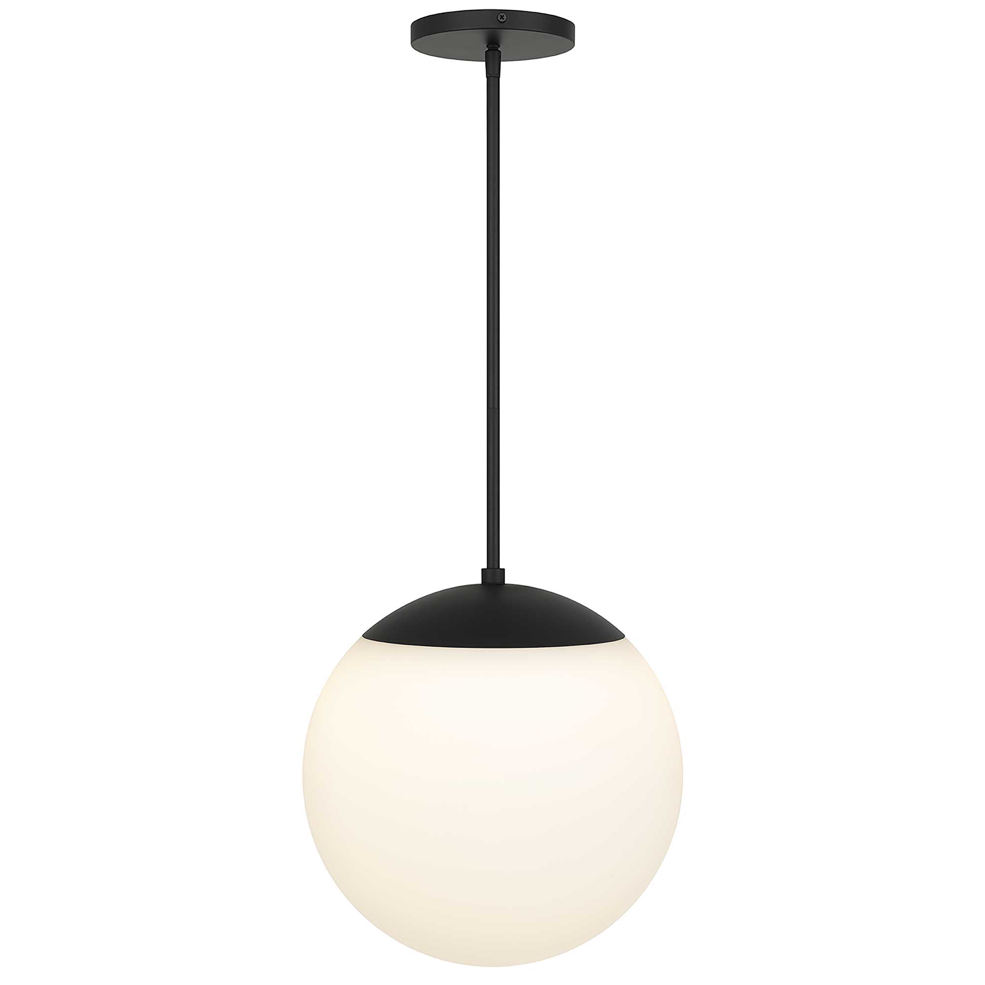 Alteck lighting AP0073-5CCT-W-BK Rondure 14" Pendant  LED Pendant Light - 5CCT Selectable - Finish: Sand Black