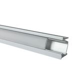 ABBA Lighting AP42-SS Aluminum Profile Channel, Silver