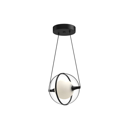 Kuzco Lighting PD76708-BK-UNV Aries 8-in Pendant Ceiling Light - CCT: 3000K - Finish: Black