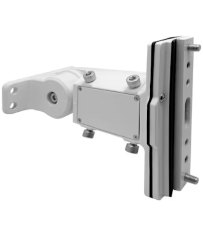 EnvisionLED ARL3-SFA-WH Slip Fitter and Straight Arm Combo, White, for Large Area Light ARL3