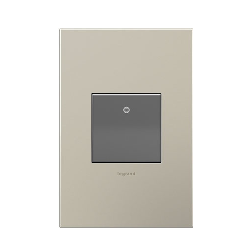 Legrand ASPD2042M4 Adorne 20A 4-Way Paddle Switch with Microban, Magnesium Finish
