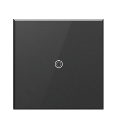 Legrand ASTH1532G2 Adorne Touch Switch with Microban, Graphite Finish