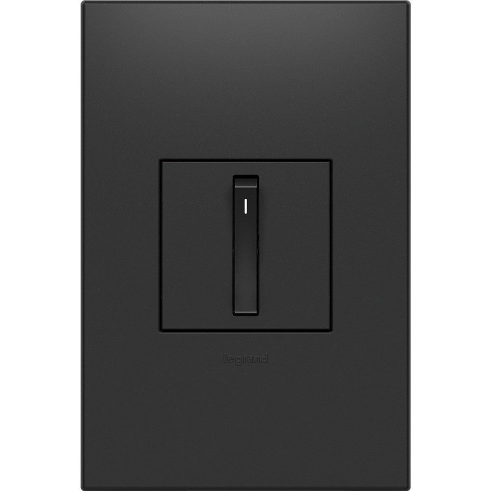 Legrand ASWR1532G4 Adorne Whisper Switch with Microban, Graphite Finish