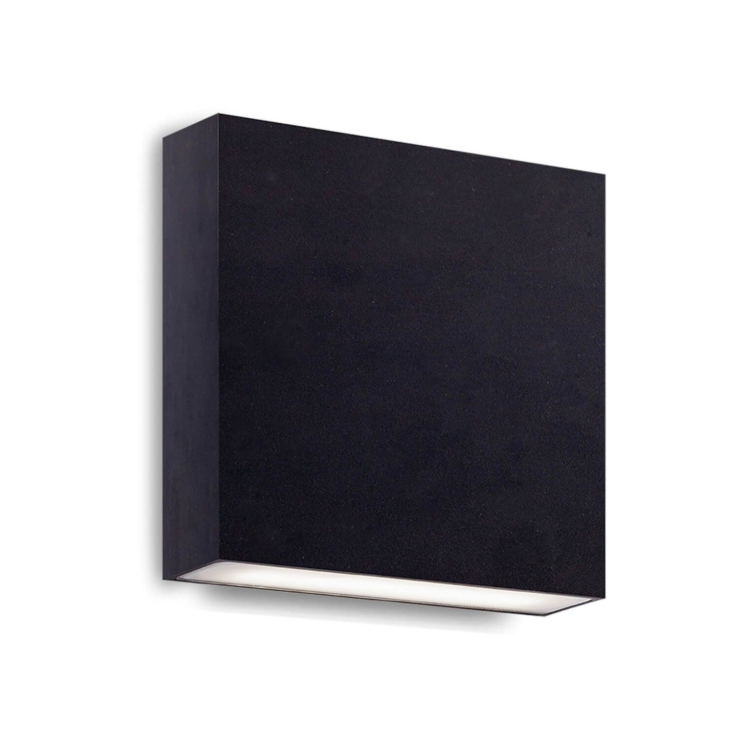 Kuzco Lighting AT67006-BK-UNV Mica 6 inch Tall LED Outdoor Wall Light in Black with Frosted Glass