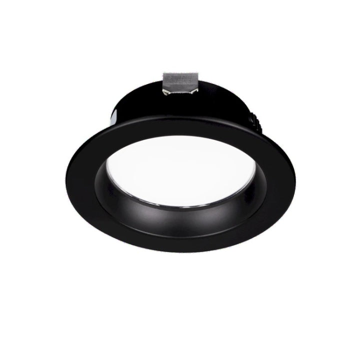 American Lighting AVD4-5CCT-BK Smooth Retrofit 4" LED Downlight, Wattage 10W, Multi-Color Temperature, Voltage 120V, Black Finish