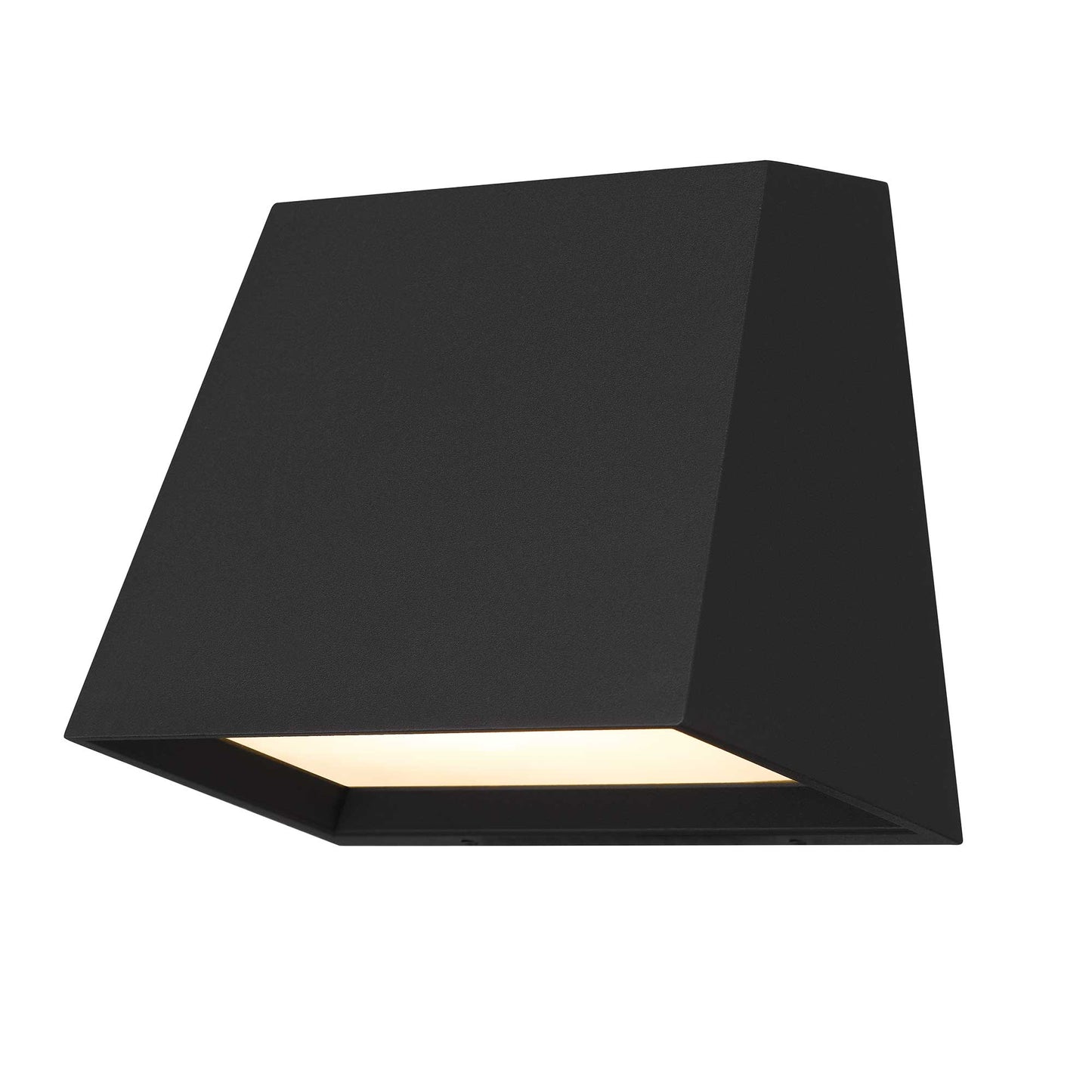 Alteck lighting AW0026-3CCT-W-BK Fillet LED Outdoor Wall Sconce With Modern Slim Linear Exterior Light - Finish: Sand Black