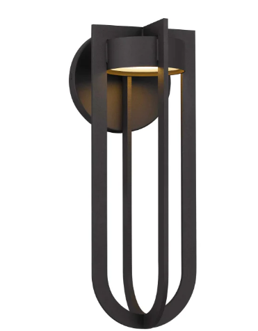 Alteck lighting AW0139-3CCT-W-DB Furo 1-lt 16" Tall LED Outdoor Wall Sconce, 3CCT Selectable