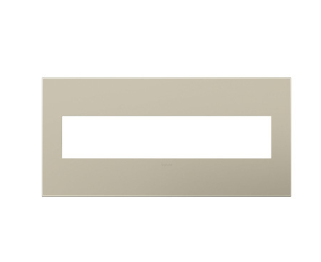 Legrand AWP5GTM1 Adorne Titanium 5-Gang Screwless Wall Plate