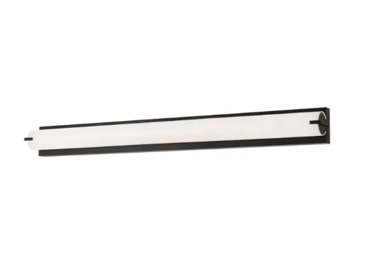 AFX Lighting AXLV4804LAJUDBK Axel 48" LED Vanity Light - 40W - CCT Selectable - 120-277V - Black Finish