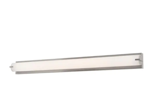 AFX Lighting AXLV4804LAJUDSN Axel 48" LED Vanity Light - 40W - CCT Selectable - 120-277V - Satin Nickel Finish