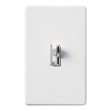 Lutron AY-103P-WH Ariadni Toggle Dimmer, 3-Way, 1000W Incandescent/Halogen, White Finish