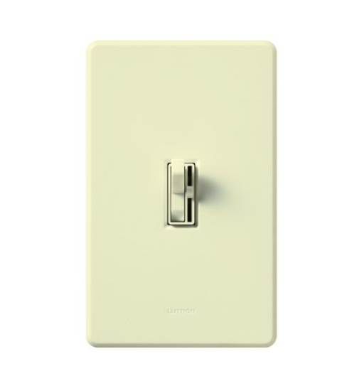 Lutron AY-103PH-AL Ariadni 3-Way Toggle Switch Dimmer – Almond Finish