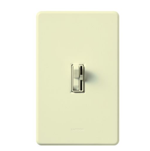 Lutron AY-10PH-AL Ariadni Single Pole Toggle Switch Dimmer – Almond Finish