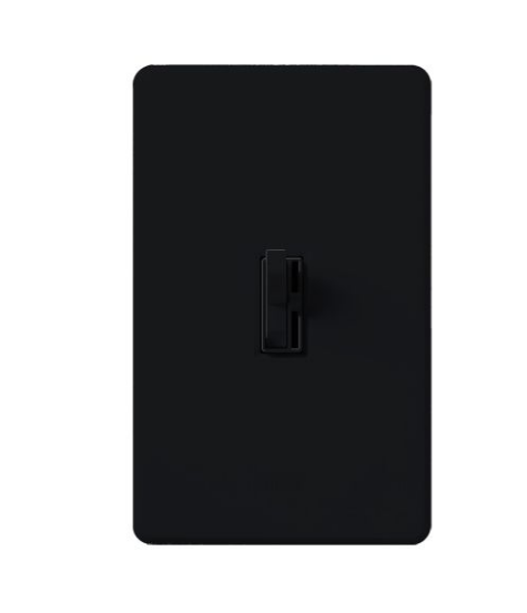 Lutron AY-10PH-BL Ariadni Single Pole Toggle Switch Dimmer – Black Finish