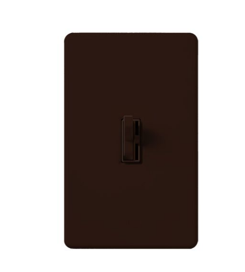 Lutron AY-10PH-BR Ariadni Single Pole Toggle Switch Dimmer – Brown Finish