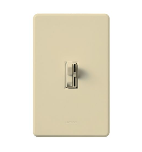 Lutron AY-10PH-IV Ariadni Single Pole Toggle Switch Dimmer – Lvory Finish
