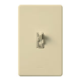 Lutron AY2-LFSQ-IV Ariadni Toggle Quiet 3-Speed Fan Control & Dimmer, Single Pole 1.5A Fan, 300W Incandescent/Halogen, Ivory Finish