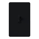 Lutron AYCL-153P-BL Ariadni Toggle LED+ Dimmer, Single Pole/3-Way, 150W LED/CFL, 600W Incandescent/Halogen, Black Finish