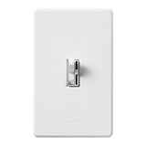 Lutron AYCL-153P-WH Ariadni Toggle LED+ Dimmer, Single Pole/3-Way, 150W LED/CFL, 600W Incandescent/Halogen, White Finish