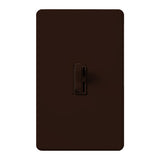 Lutron AYF-103P-277-BR Ariadni Toggle Dimmer, 3-Wire Fluorescent, Single Pole/3-Way, 277V, 6A, Brown Finish