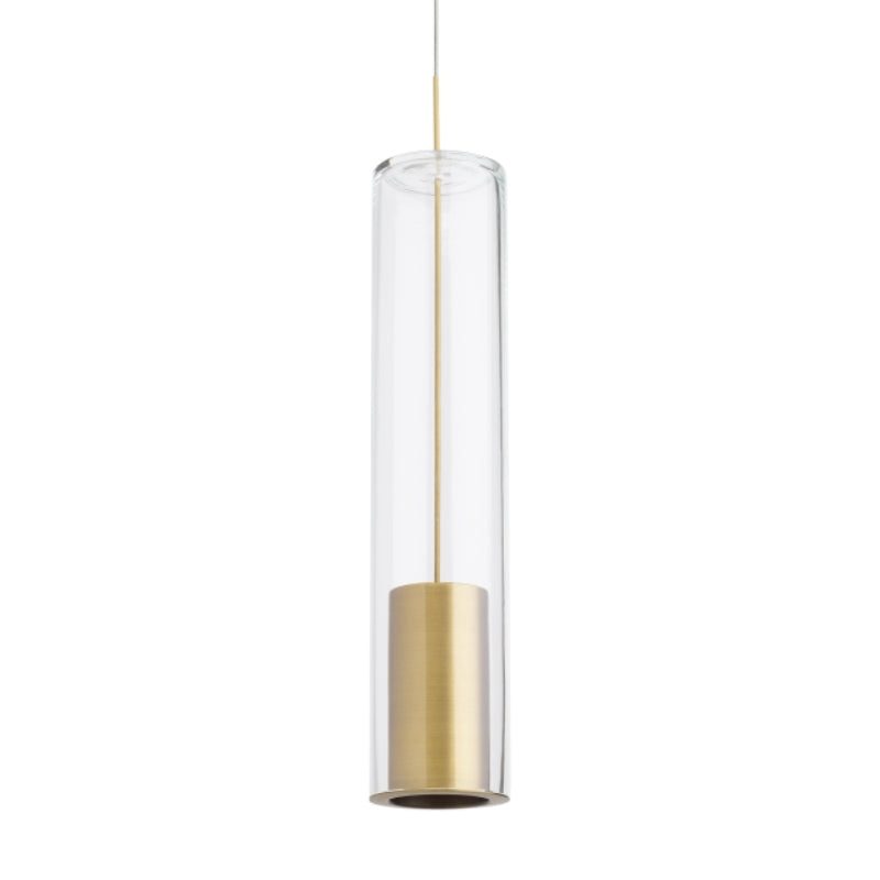 Visual Comfort Architectural 700MPCPTCR-LED930 Captra 3" Monopoint LED Pendant Light- 12V - Dimmable - Finish: Aged Brass