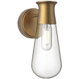 Alora Mood WV464001AG Marcel 1 Light 4.63 inch Aged Gold Bath Vanity Light Wall Light