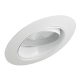 Elco Lighting EL519WW 5" Regressed Eyeball with Reflector Trim - White