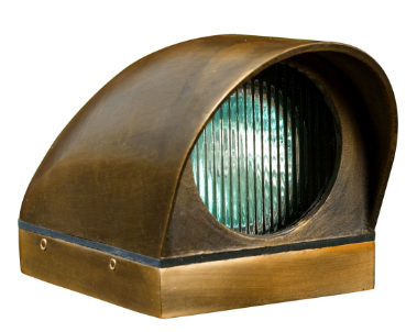 Dabmar Lighting LV73-L3-27K-ABS Brass Bullet Step Deck Light 2-Pin LED, Voltage 12V, Wattage 3W, Color Temperature 2700K, Antique Brass Finish