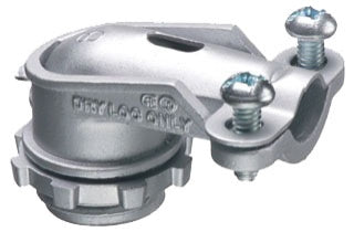 Arlington 85 3/8" 90 MCAP Connector,  Zinc Die Cast