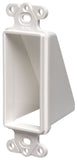 Arlington CED1 Single-Gang Reversible Non-Metallic Cable Entrance Hood, White Finish