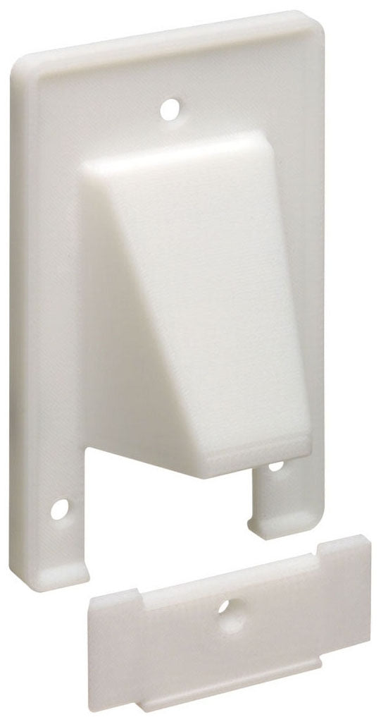 Arlington CER1 1G 2Pcs Scoop Plate/White