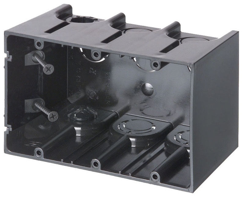 Arlington F103 3 Gang Screw Mount Device Box 25 Pack