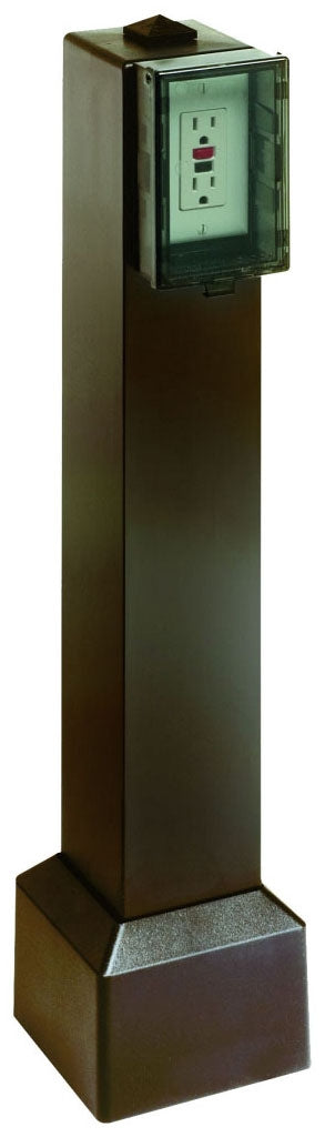 Arlington GPBK28BR 28" Gard-N-Post Bollard Kit For Flat