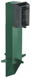 Arlington GPD19G Gard-N-Post 19.5" Low Profile Enclosure with Built-In Cover, Green Finish