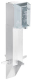 Arlington GPD19W Gard-N-Post 19.5" Low Profile Enclosure with Built-In Cover, White Finish