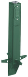 Arlington GPL19G Gard-N-Post 19.5" Low Profile Support for Outdoor Light Fixtures, Green Finish