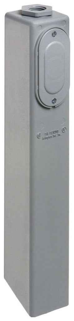 Arlington GPLN15GR 15" Gard-N-Post Gray