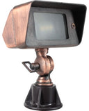 Orbit B610-ARB Solid Brass Rectangle Spot Light, Architectural Bronze Finish