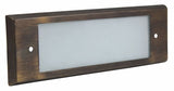 Orbit B700C-ARB Step Light Face Plate, Architectural Bronze Finish